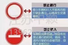 以下道路交通標(biāo)志老司機(jī)都不一定知道？90%人都會混淆！