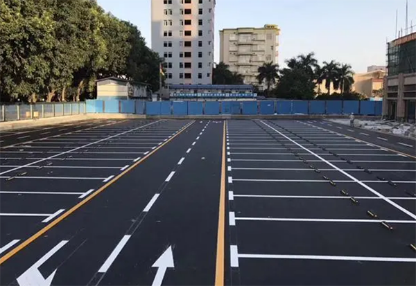 合肥車位劃線分析，3600平方多少個(gè)車位？
